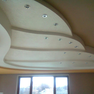 гипсокартонный работы потолков